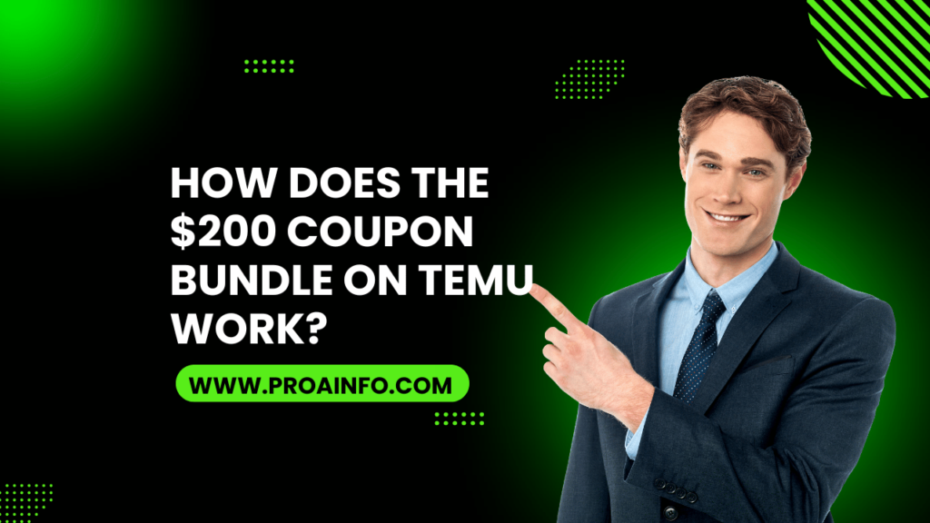 How Does The $200 Coupon Bundle on Temu Work?
