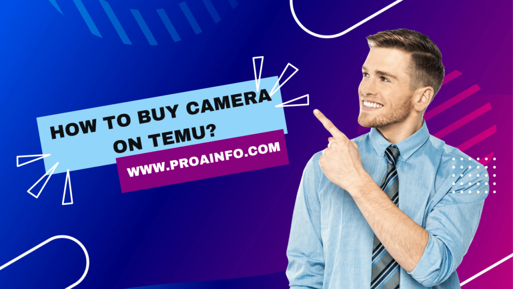 How to Buy Camera on Temu?